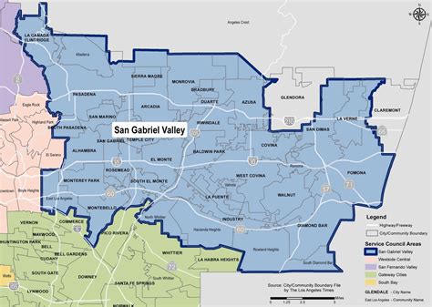 what cities are in san gabriel valley|San Gabriel Valley Map .